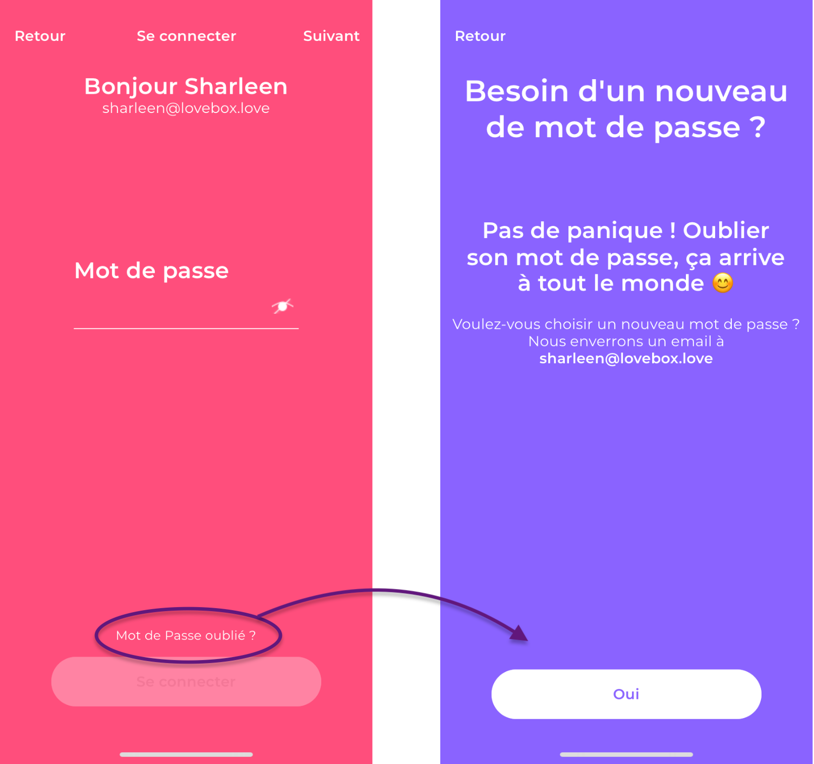 Je N Arrive Pas A Avoir Mon Code Je n'arrive pas à me connecter : mon mot de passe est incorrect – Lovebox